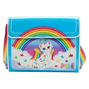NWT Loungefly Lisa Frank Angel Kitty Crossbody Bag